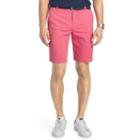 Men's Izod Classic-fit Schiffli Flat-front Shorts, Size: 38, Pink Other