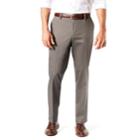 Men's Dockers&reg; Signature Khaki Lux Straight-fit Stretch Pants D2, Size: 30x30, Med Brown