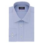 Men's Chaps Regular-fit No-iron Stretch-collar Dress Shirt, Size: 16.5-34/35, Blue Other