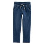 Boys 4-10 Jumping Beans&reg; Pull On Jeans, Size: 8, Dark Blue