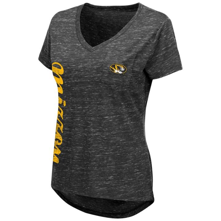 Women's Missouri Tigers Wordmark Tee, Size: Xxl, Oxford