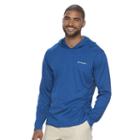 Men's Columbia Cool Coil Classic-fit Hooded Tee, Size: Large, Turquoise/blue (turq/aqua)