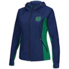 Women's Campus Heritage Notre Dame Fighting Irish Step Out Windbreaker Jacket, Size: Medium, Oxford