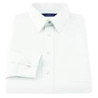 Men's Croft & Barrow&reg; Classic-fit Easy Care Point-collar Dress Shirt, Size: 17.5-32/33, White