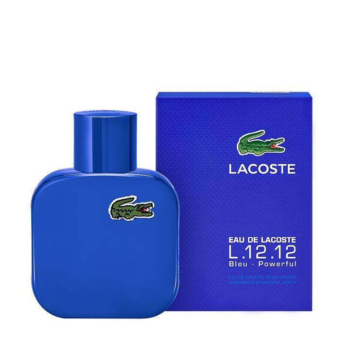 Lacoste Eau De Lacoste L.12.12 Bleu Blue Men's Cologne, Multicolor