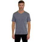 Men's Mountain And Isles Stretch V-neck Tee, Size: Xxl, Blue (navy)