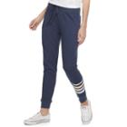 Juniors' So&reg; Elastic Waist Jogger Pants, Teens, Size: Medium, Dark Blue