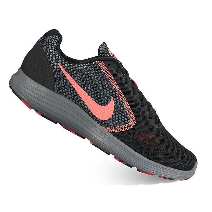 Nike Revolution 3 Women's Running Shoes, Size: 7.5, Grey (charcoal)