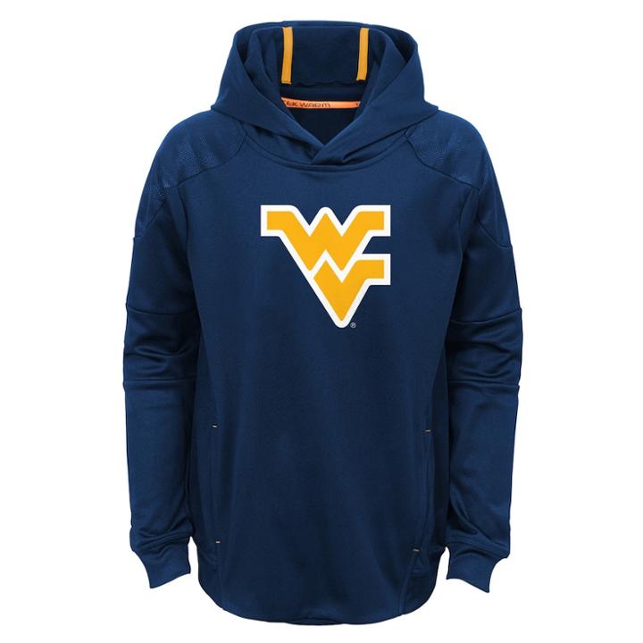 Boys 8-20 West Virginia Mountaineers Mach Hoodie, Size: M 10-12, Dark Blue