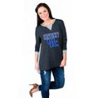 Women's Gameday Couture Kentucky Wildcats Back Panel Oversized Tunic, Size: Xs/s, Med Green