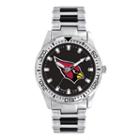 Men's Game Time Arizona Cardinals Heavy Hitter Watch, Silver
