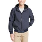 Men's Dockers Chase Softshell Performance Hooded Bomber Jacket, Size: Small, Blue