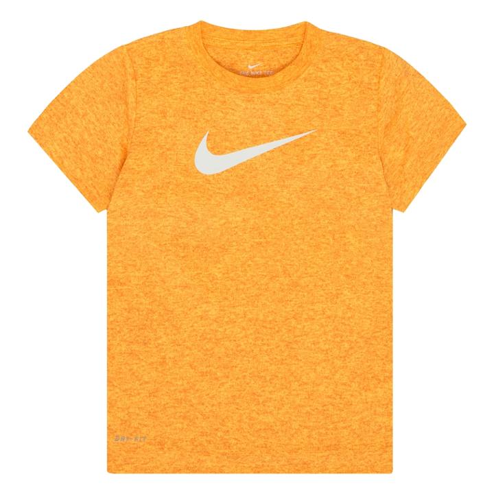 Boys 4-7 Nike Dri-fit Heathered Tee, Size: 5, Brt Orange