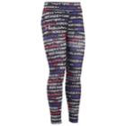 Girls 4-6x Under Armour Wordmark Print Leggings, Size: 6, Black