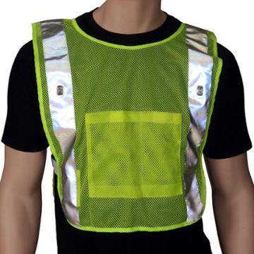 Safeways Led Mesh Power Vest, Adult Unisex, Yellow