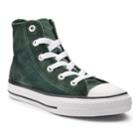 Girls' Converse Chuck Taylor All Star Velvet High Top Sneakers, Size: 3, Green Oth