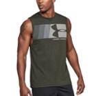 Men's Under Armour Graphic Muscle Tee, Size: Large, Green