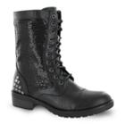 Gotta Flurt Swag Hd Women's Dance Combat Boots, Girl's, Size: 6, Black