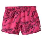 Girls 7-16 Puma Mesh Piece Running Shorts, Girl's, Size: Medium, Brt Pink