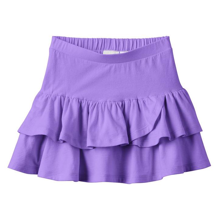Girls 4-10 Jumping Beans&reg; Tiered Ruffled Skort, Girl's, Size: 4, Med Purple