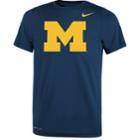 Boys 8-20 Nike Michigan Wolverines Legend Logo Tee, Size: S 8, Blue (navy)