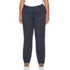 Plus Size Lee Freedom Straight-leg Pants, Women's, Size: 18 - Regular, Grey (charcoal)