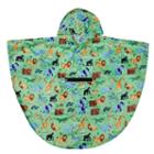 Wildkin Olive Kids Print Poncho - Kids 4-7, Boy's, Size: S(4-7), Green