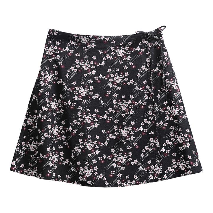 Girls 7-16 Maddie Floral Skater Skirt, Size: Small, Oxford