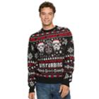 Men's Star Wars Dark Side Ugly Christmas Sweater, Size: Xl, Black
