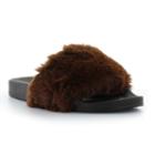 Seven7 Davinchi Women's Slide Sandals, Girl's, Size: 7, Brown