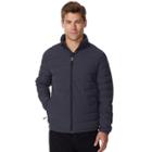 Men's Heat Keep Modern-fit Packable Stretch Puffer Jacket, Size: Xl, Grey (charcoal)