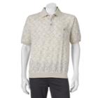 Men's Safe Harbor Classic-fit Banded-bottom Polo, Size: Xxl, Natural