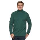 Big & Tall Croft & Barrow&reg; Classic-fit Easy-care Turtleneck, Men's, Size: 4xl Tall, Dark Green
