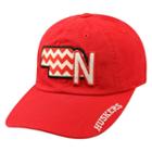 Adult Top Of The World Nebraska Cornhuskers Chevron Logo Cap, Women's, Med Red