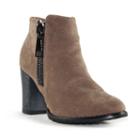 Olivia Miller Sullivan Women's Heeled Bootie, Girl's, Size: 7, Lt Brown