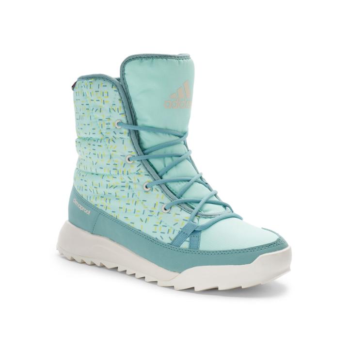 Adidas Outdoor Cw Choleah Insulated Cp Women's Waterproof Winter Boots, Size: 8, Med Green