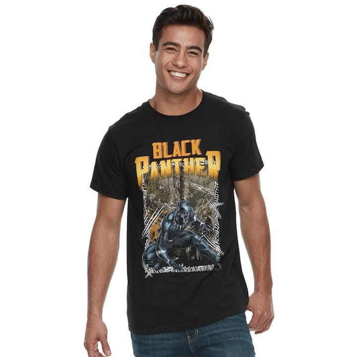 Men's Black Panther Tee, Size: Xxl