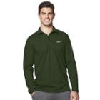 Big & Tall Chaps Classic-fit Quarter-zip Pullover, Men's, Size: Xl Tall, Green