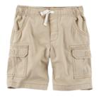 Baby Boy Carter's Cargo Shorts, Size: 6 Months, Med Beige