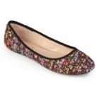 Journee Collection Qsoap Women's Comfort Sole Ballet Flats, Girl's, Size: 6.5, Red