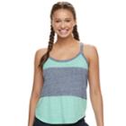 Juniors' So&reg; Colorblock Racerback Tank, Teens, Size: Xxs, Brt Green