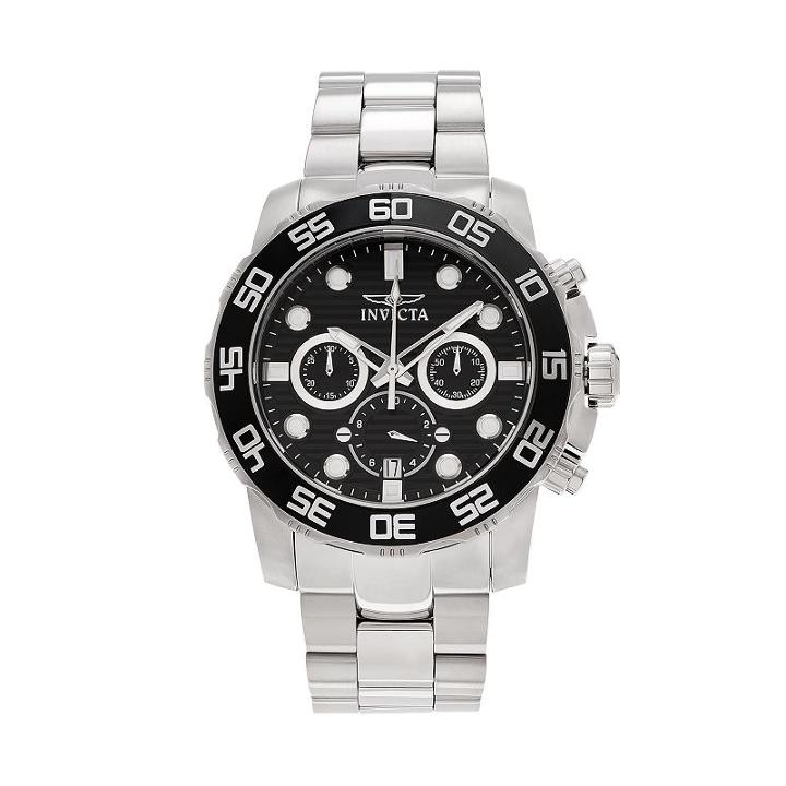 Invicta Men's Pro Diver Stainless Steel Chronograph Watch - Kh-in-22226, Grey