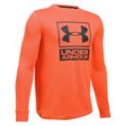Boys 8-20 Under Armour Textured Tech Top, Size: Small, Orange Oth
