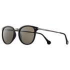 Converse H061 52mm Chuck Taylor Round Sunglasses, Adult Unisex, Black