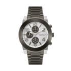 Caravelle New York By Bulova Men's Stainless Steel Chronograph Watch - 45a127, Grey