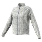 Women's Adidas Sport2street Track Jacket, Size: Medium, White