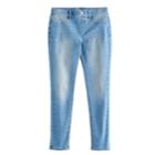 Girls 7-16 & Plus Size So&reg; Ankle Jeggings, Size: 12, Light Blue