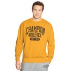 Men's Champion Heritage Fleece Pullover, Size: Medium, Beige Over