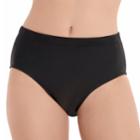 Women's Upstream Classic Brief Swim Bottoms, Size: 6, Black