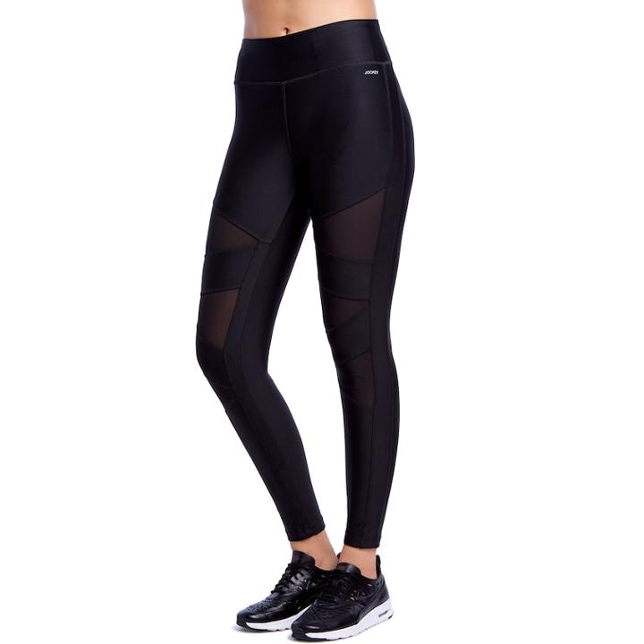 Women's Jockey Sport Fusion Slash Ankle Leggings, Size: Large, Oxford